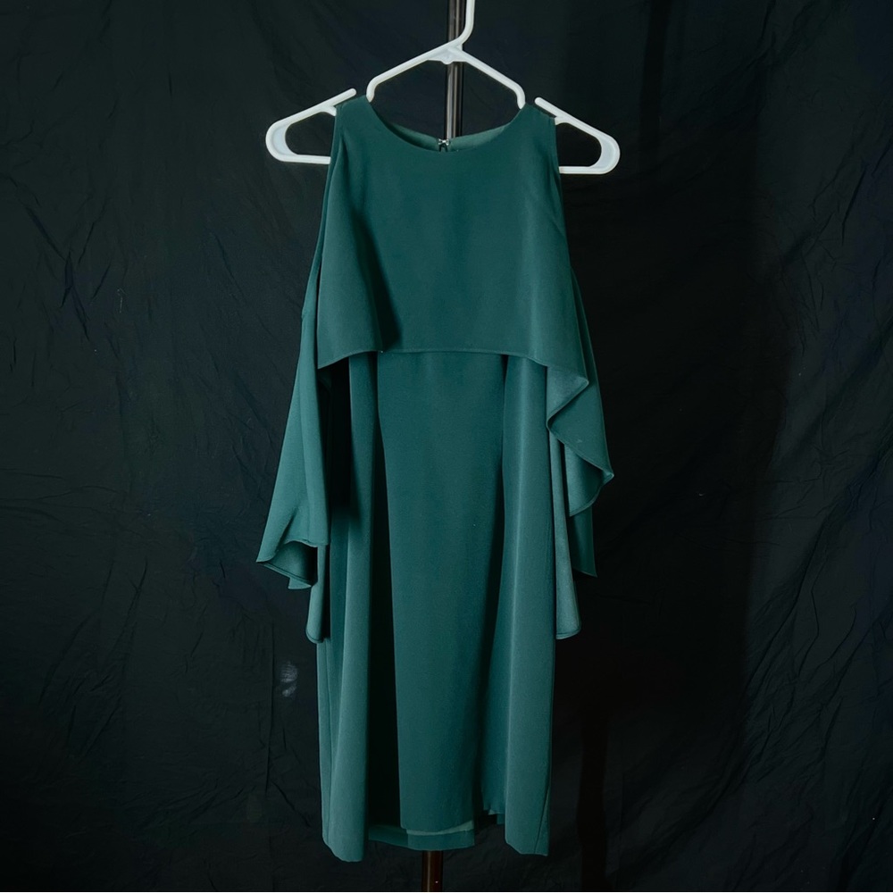 Antonio Melani Cape Sleeveless Dress